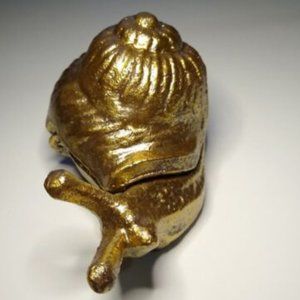 Cast Iron Snail, Key Hider Holder Emergency Keeper Security Outdoor Garden